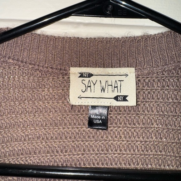 Open Front Cardigan - Picture 2 of 3